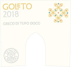 Tenute Capaldo Goleto Greco di Tufo 2018  Front Label