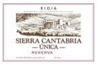 Sierra Cantabria Reserva Unica 2018  Front Label