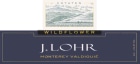 J. Lohr Wildflower Valdiguie 2006  Front Label