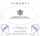 Viberti La Gemella Barbera d'Alba 2021  Front Label