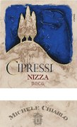Michele Chiarlo Nizza Cipressi Barbera 2019  Front Label