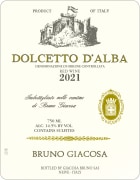 Bruno Giacosa Dolcetto d'Alba 2021  Front Label