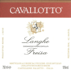 Cavallotto Langhe Freisa 2020  Front Label
