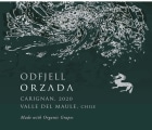 Odfjell Orzada Organic Carignan 2020  Front Label