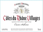 Andre Brunel Cotes du Rhone Villages Cuvee Sabrine 2019  Front Label
