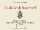 Chateau de Beaucastel Coudoulet Rouge 2021  Front Label