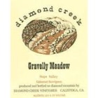 Diamond Creek Gravelly Meadow Cabernet Sauvignon 1987 Front Label