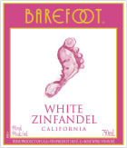 Barefoot White Zinfandel 1987 Front Label