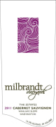 Milbrandt The Estates Cabernet Sauvignon 2011 Front Label