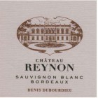 Chateau Reynon Blanc 2017 Front Label