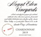 Mount Eden Vineyards Estate Chardonnay 2019  Front Label