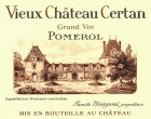 Vieux Chateau Certan (Futures Pre-Sale) 2022  Front Label
