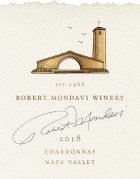 Robert Mondavi Napa Valley Chardonnay 2018  Front Label