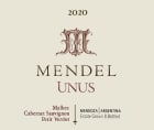 Mendel Unus 2020  Front Label
