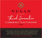 Nugan Estate Third Generation Cabernet Sauvignon 2020  Front Label