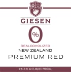 Giesen 0% Red Blend (Non-Alcoholic)  Front Label