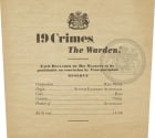 19 Crimes The Warden 2021  Front Label