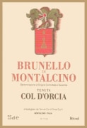 Col d'Orcia Brunello di Montalcino Rouge 1987  Front Label