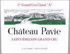 Chateau Pavie (Futures Pre-Sale) 2021  Front Label