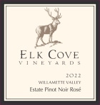 Elk Cove Pinot Noir Rose 2022  Front Label