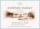 Downes Family Vineyards Sanctuary Peak Sauvignon Blanc 2017 Front Label