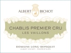 Albert Bichot Chablis Les Vaillons Premier Cru Domaine Long-Depaquit 2021  Front Label