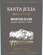 Santa Julia Reserva Mountain Blend 2021  Front Label
