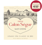 Chateau Calon-Segur 6-Pack 2022 in Wood Case (OWC Futures Pre-Sale) 2022  Gift Product Image