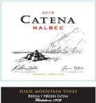 Catena Malbec (375ML half-bottle) 2019  Front Label