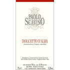 Paolo Scavino Dolcetto d'Alba 2021  Front Label