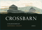 Crossbarn Sonoma Coast Chardonnay 2022  Front Label