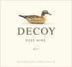 Decoy Rose 2021  Front Label