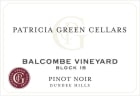 Patricia Green Balcombe Vineyard Block 1B Pinot Noir 2015 Front Label