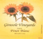 Girasole Vineyards Pinot Blanc 2002  Front Label