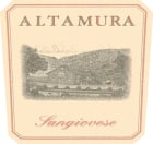 Altamura Sangiovese 2002 Front Label