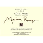 Georges Vernay Cote-Rotie Maison Rouge 2005 Front Label