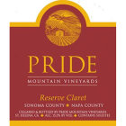 Pride Mountain Vineyards Reserve Claret 2002 Front Label