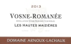 Domaine Arnoux-Lachaux Vosne-Romanee Les Hautes Maizieres 2013 Front Label