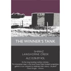 The Winner's Tank Shiraz 2008 Front Label