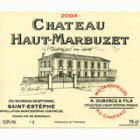 Chateau Haut-Marbuzet  2004 Front Label