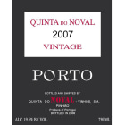 Quinta do Noval Vintage Port 2007 Front Label