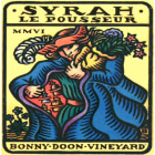 Bonny Doon Le Pousseur Syrah 2006 Front Label