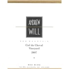 Andrew Will Winery Ciel du Cheval 2007 Front Label