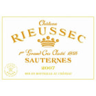 Chateau Rieussec Sauternes 2007 Front Label