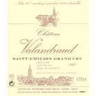 Chateau Valandraud (slightly torn label) 2005 Front Label
