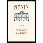 Chateau Nenin  2008 Front Label