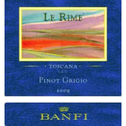 Banfi Le Rime Pinot Grigio 2009 Front Label