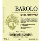 Conterno Fantino Barolo Sori Ginestra 2006 Front Label