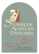 Storybook Mountain Zin Gris 2009 Front Label