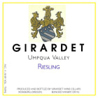 Girardet Riesling 2012 Front Label
